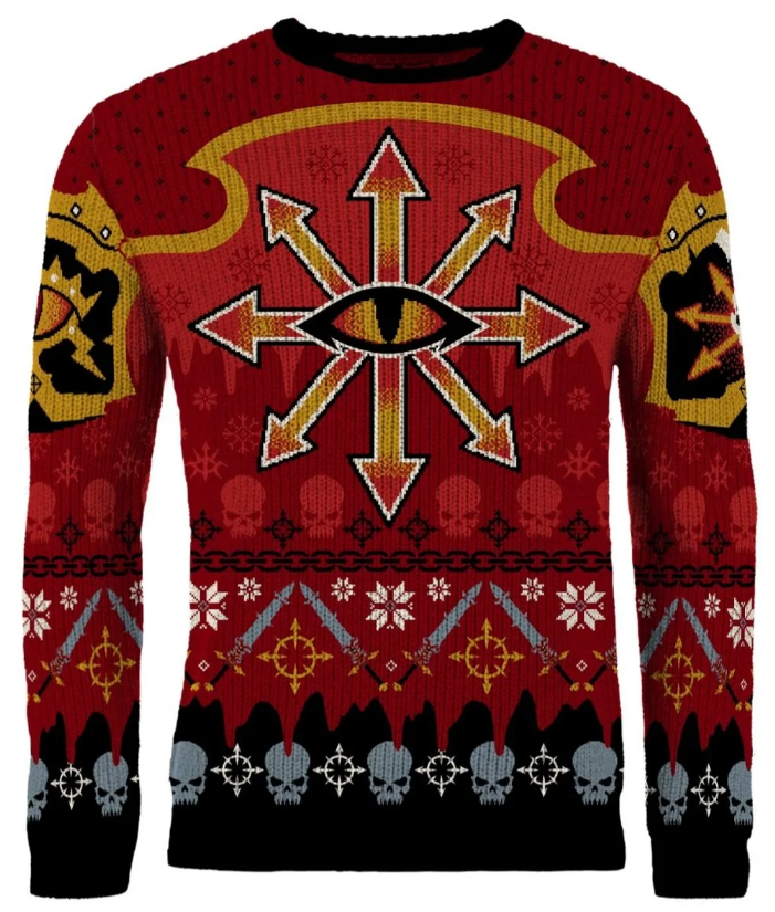 Warhammer christmas jumper clearance